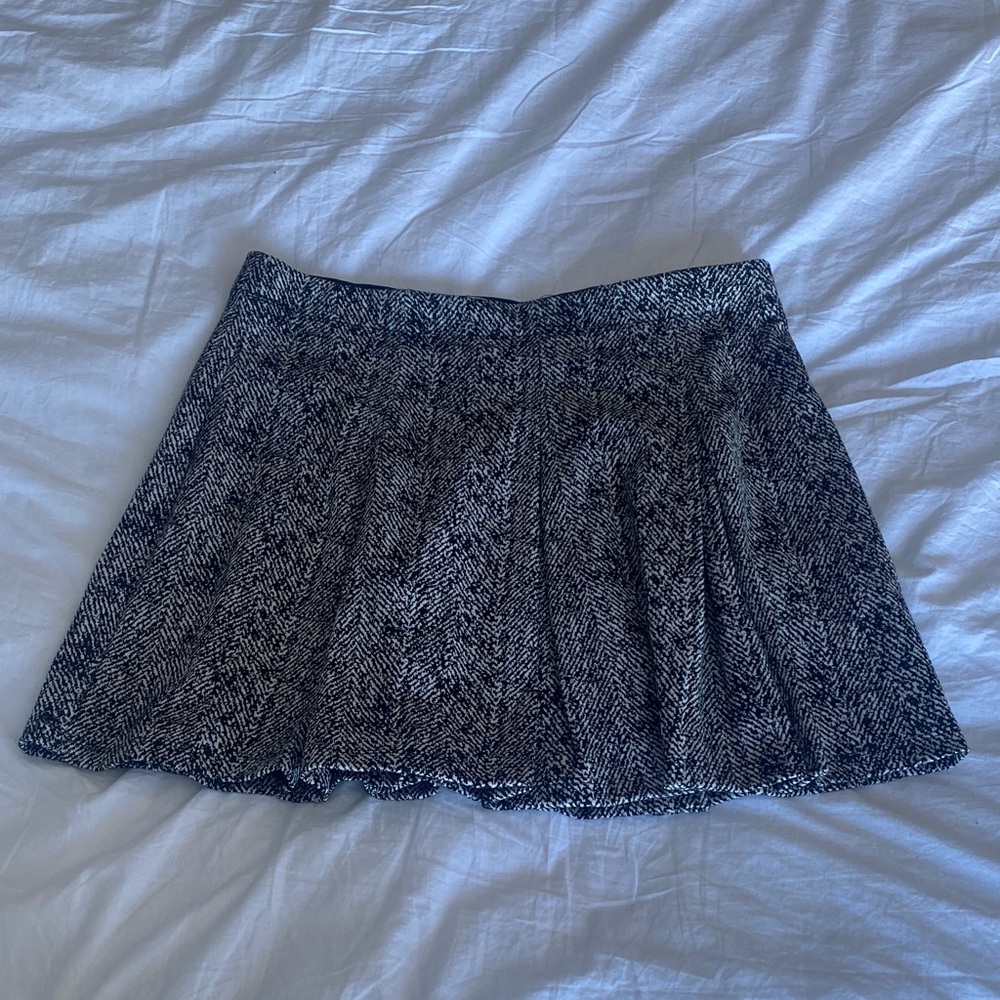 Max Studio Black & White Mini Skirt